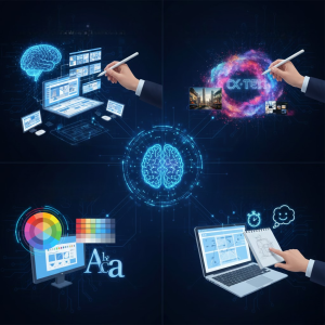 AI visual inspiration for modern web design