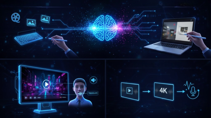 AI visual inspiration for modern web design