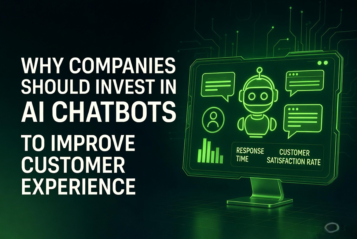 Why Companies Should Invest in AI Chatbots to Improve Customer Experience