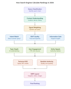 Search Engine Rankings Work