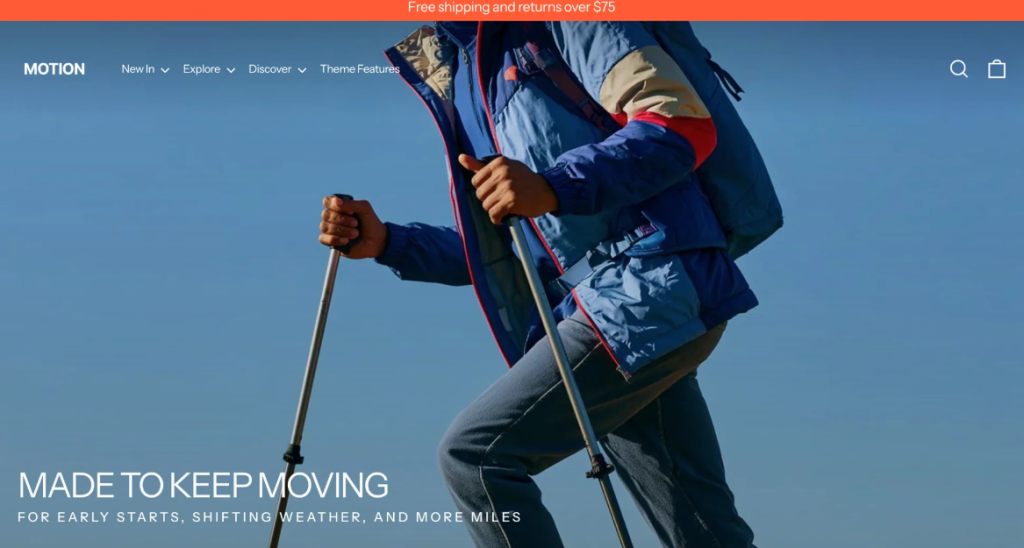 Motion Shopify Theme